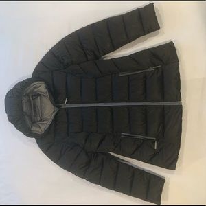 Flexsi stretch puffer black jacket